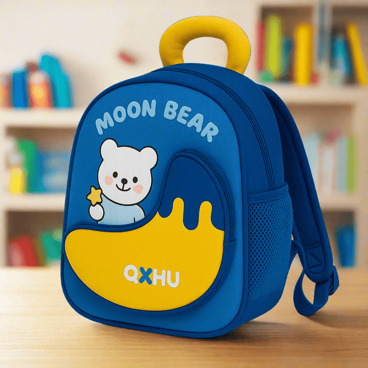 Moon Bear - Themed Backpacks | 1 Pcs - SLT - PB25 - 127 - Planet Junior