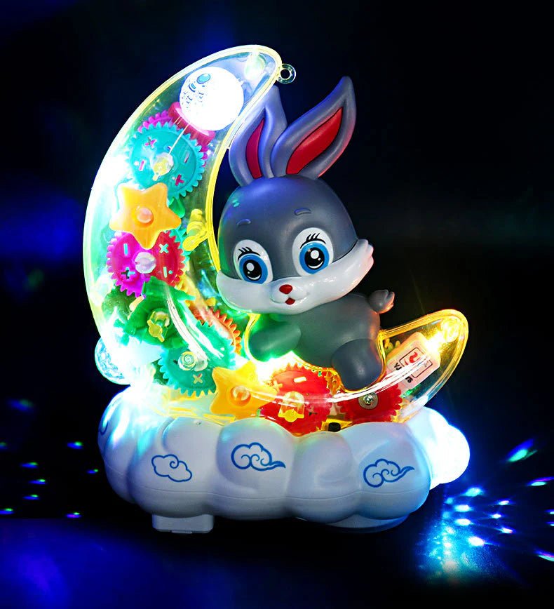 Moon Gear Rabbit with Music and Light - BLL - MT - 3043 - Planet Junior