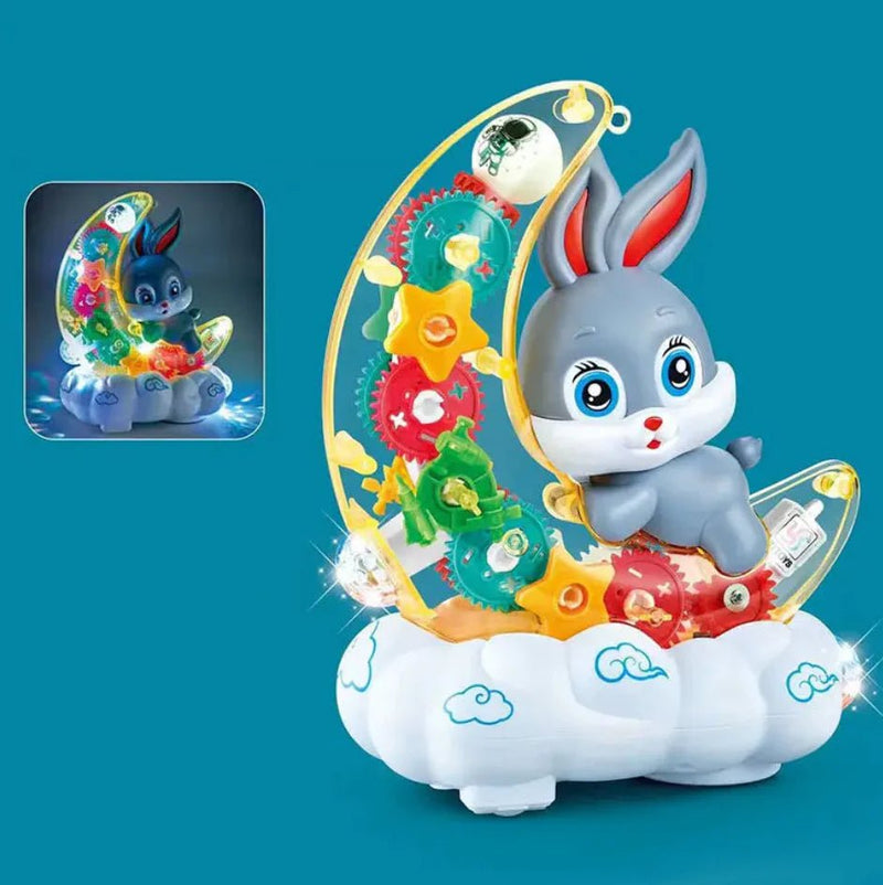 Moon Gear Rabbit with Music and Light - BLL - MT - 3043 - Planet Junior