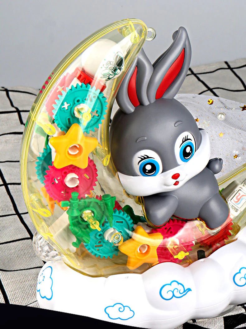 Moon Gear Rabbit with Music and Light - BLL - MT - 3043 - Planet Junior