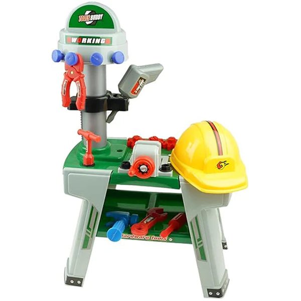 Multi - Color Pretend Construction Tool Set with Stool - BLL - BI - 075W - Planet Junior