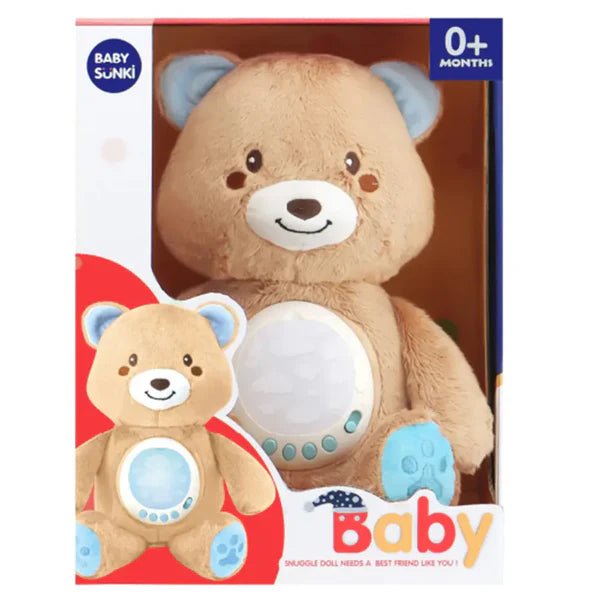 Multi Effects Musical Starry Light Projection Bear - AB1930 - Planet Junior