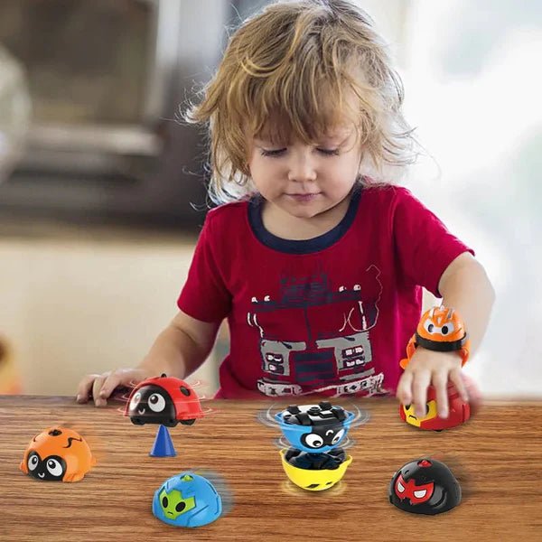 Multi-Function Ladybug 360° Rotating Spinning Gyro - SLT975 - Planet Junior