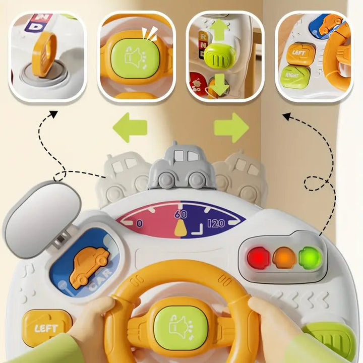 Multi - Functional Interactive Learning Table with Music & Lights - AKT - 368 - 48 - Planet Junior