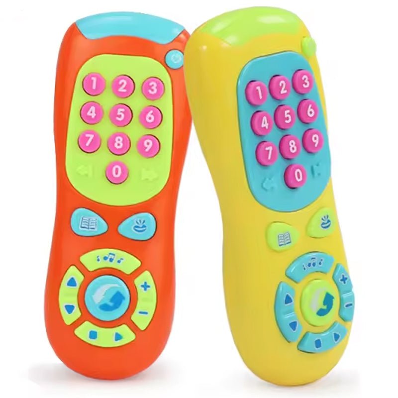 Multifunction Remote Control Shape Musical Phone - BLL - MT - 9902 - Planet Junior