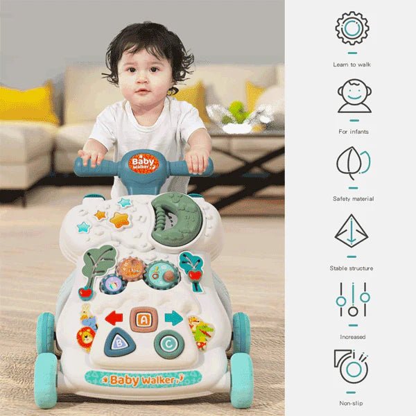 Multifunctional Baby Activity Walker - BLL - AW - 999Q - Planet Junior