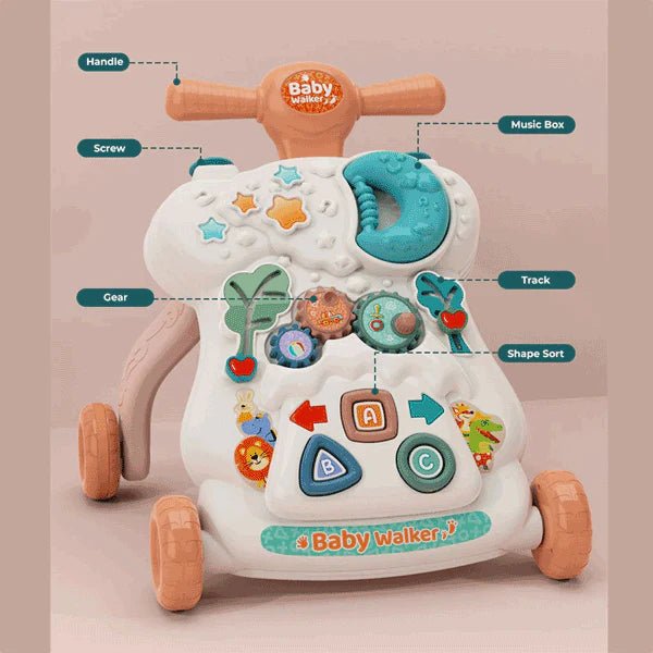 Multifunctional Baby Activity Walker - BLL - AW - 999Q - Planet Junior