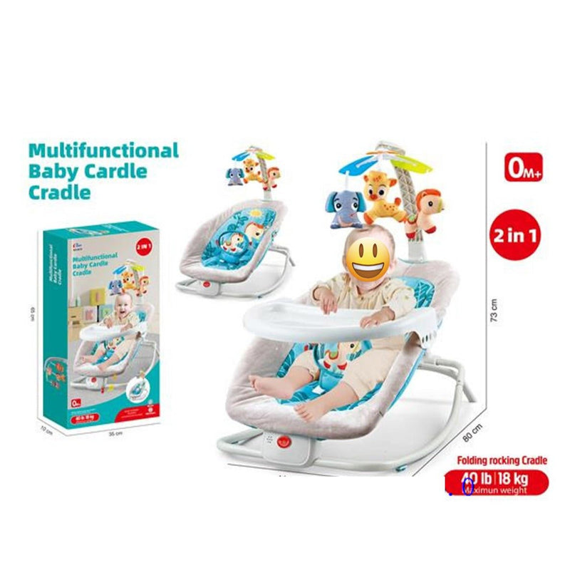 Multifunctional Baby Swinger with Cute Character - BLL - BCR - 8678 - Planet Junior