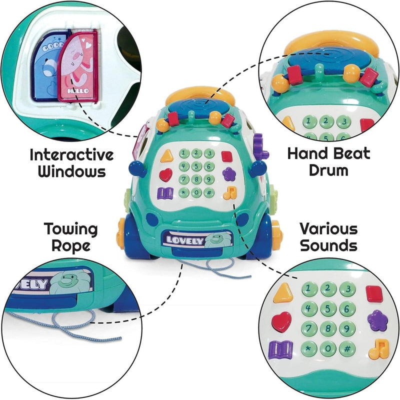 Multifunctional Musical Phone Car - BLL - MT - 612 - Planet Junior