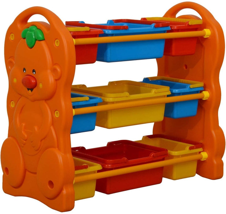 Multipurpose Kids Storage Cabinet – 9 Removable Bins - BLL-TB-104-1 - Planet Junior