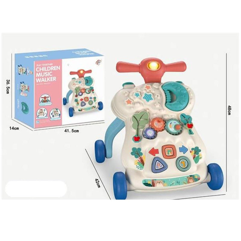 Musical Baby Activity Walker - BLL - AW - 888 - 25R - Planet Junior