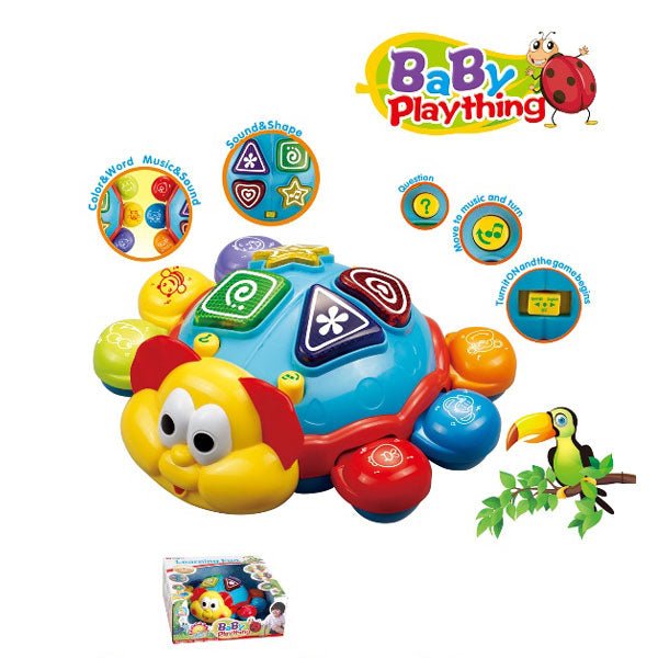 Musical Bubbly Beetle with Lights - BLL - MT - 34666 - Planet Junior