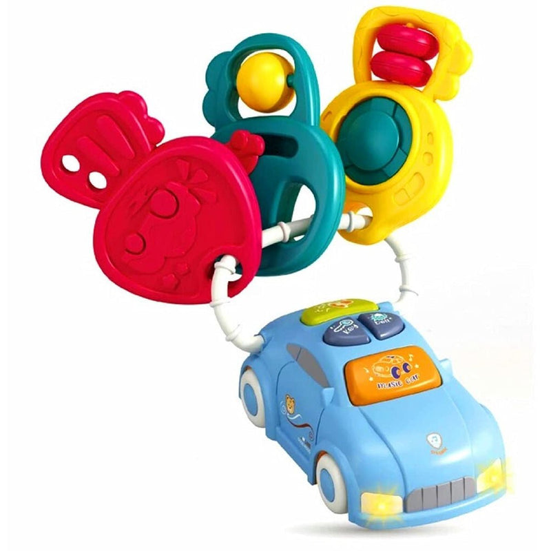 Musical Car with Rattle Keys - BLL - MT - 855 - 75D - Planet Junior