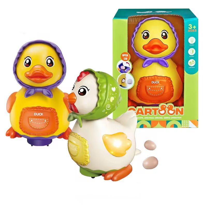 Musical Egg Laying Walking Bird - RT06A - Planet Junior