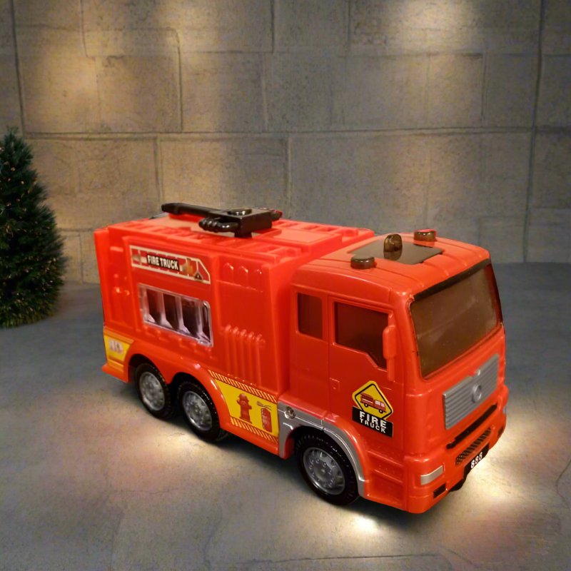 Musical Fire Truck with Lights - RT655 - Planet Junior