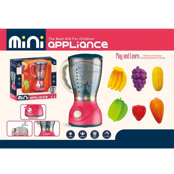 Musical Juicer Blander with 6 Pretendplay Fruit - BLL - GT - 6711A - Planet Junior