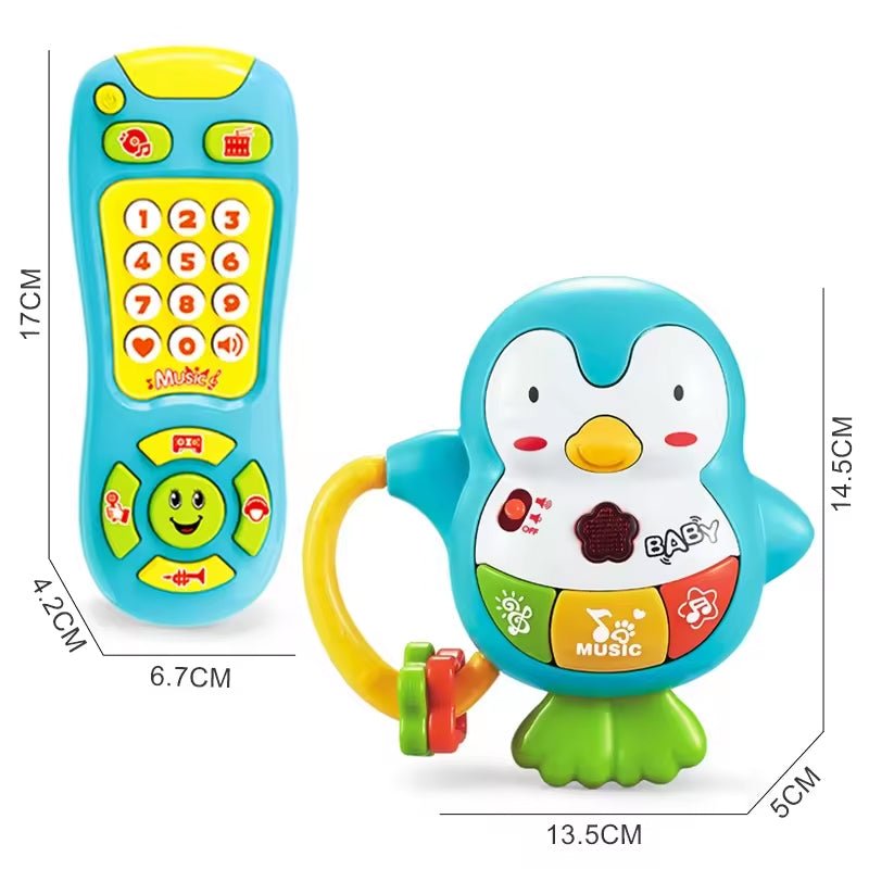 Musical Penguin with Phone - BLL - MT - 366 - 055QF - Planet Junior