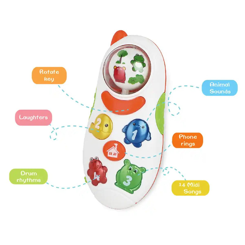 Musical Puzzle Phone - BLL - MT - 9907 - Planet Junior