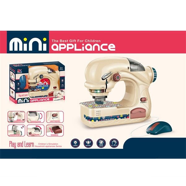 Musical Sewing Machine with Mouse - BLL - GT - 6708A - Planet Junior