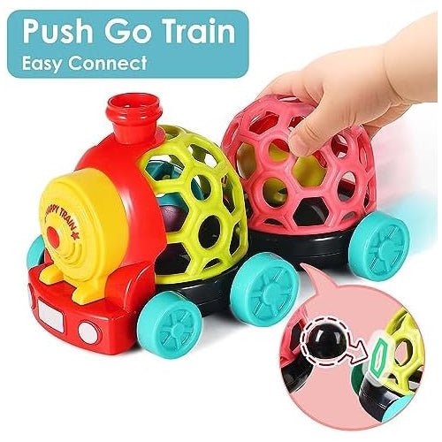 Musical Soft Teether Rattle Train Set Assorted | 1 Pcs - BLL - DK - 35856 - Planet Junior