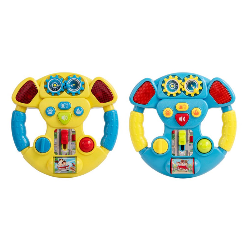 Musical Steering Wheel Assorted | 1 Pcs - RT20232 - Planet Junior