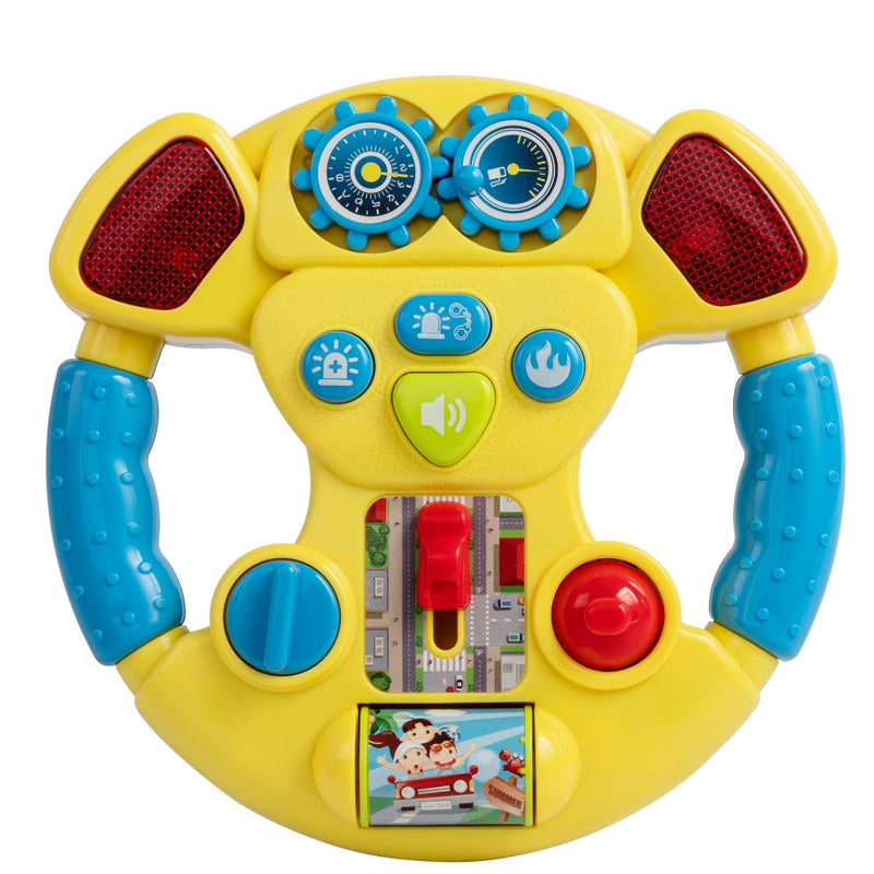 Musical Steering Wheel Assorted | 1 Pcs - RT20232 - Planet Junior