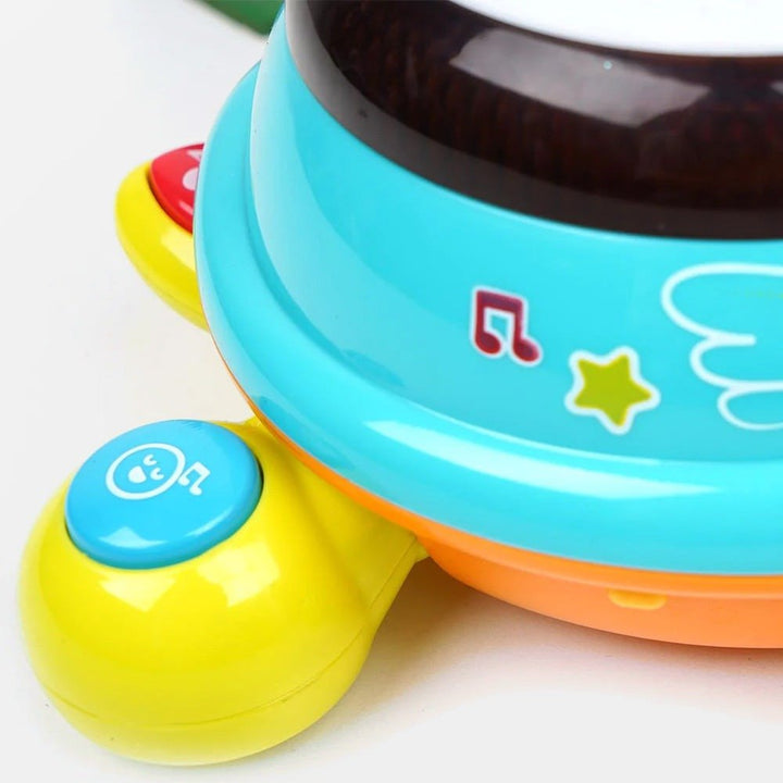Musical Turtle with Lights - BLL - MT - 869 - 41 - Planet Junior