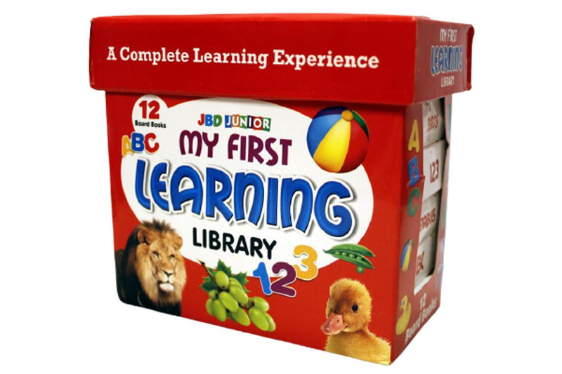 My First Learning Library 12 In 1 (Board Books) - JBD1146 - Planet Junior