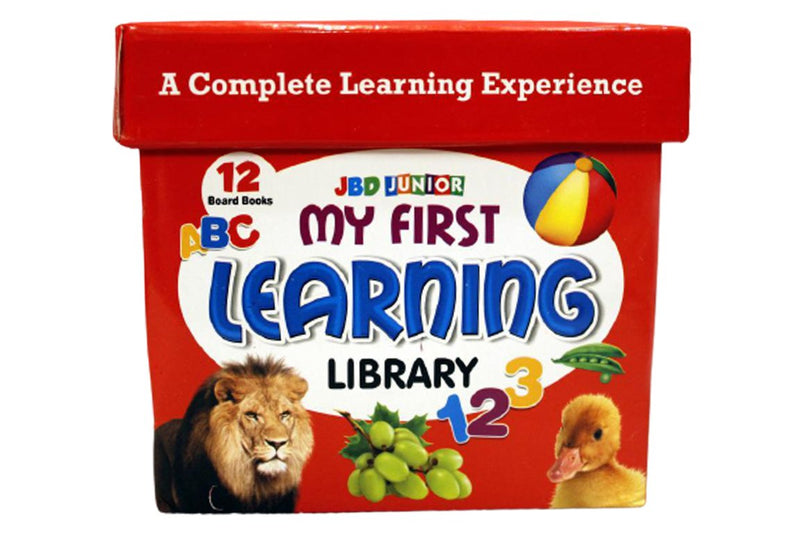 My First Learning Library 12 In 1 (Board Books) - JBD1146 - Planet Junior