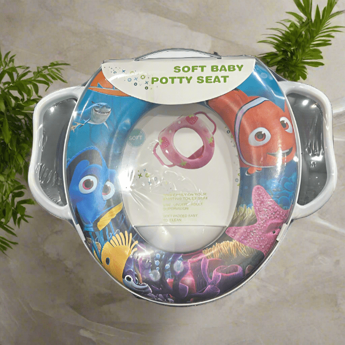 Nemo Themed Comfortable Kids Commode Seat - BLL - PT - 3020YB - Planet Junior