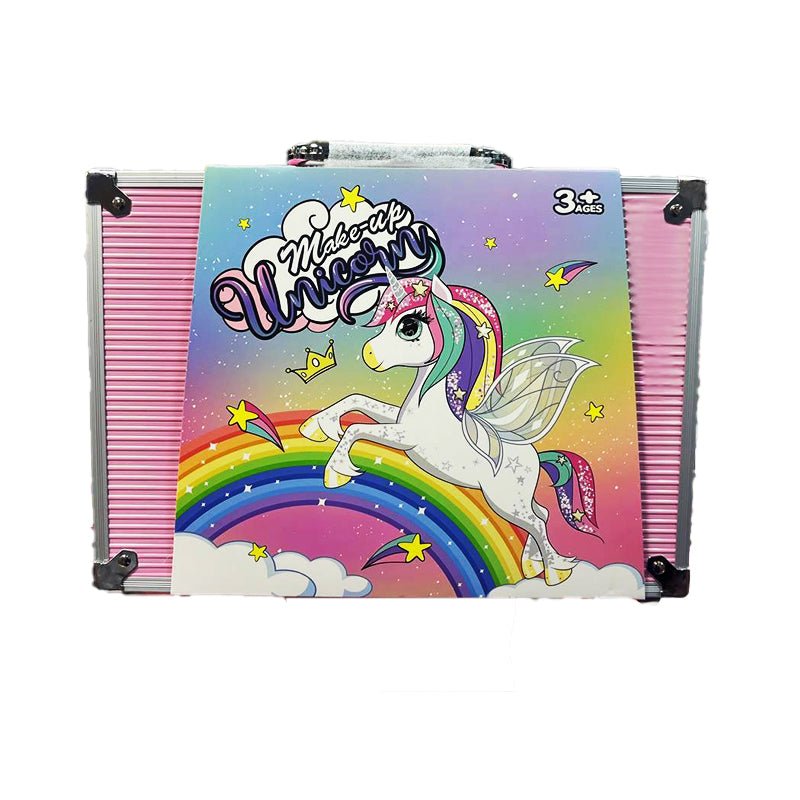 New Unicorn Briefcase Make Up Box - AKT2059B - Planet Junior