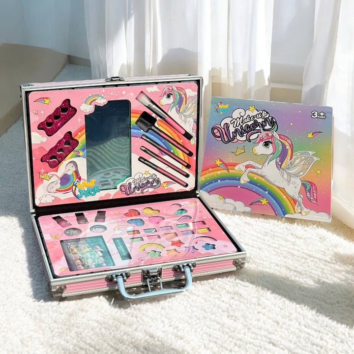 New Unicorn Briefcase Make Up Box - AKT2059B - Planet Junior