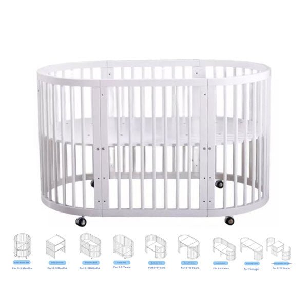 NewbornNest Baby Cot - BLL - BC - 880AM - Planet Junior