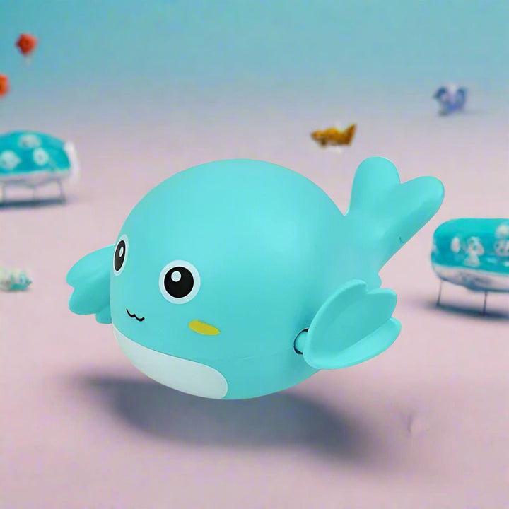 Ocean - Themed Bath Set – Swimming Whale & Dolphin Friends for Toddlers - KT - 1663 - 1 - Planet Junior