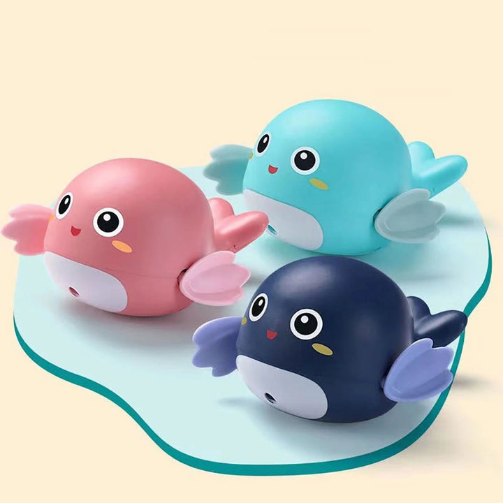 Ocean - Themed Bath Set – Swimming Whale & Dolphin Friends for Toddlers - KT - 1663 - 1 - Planet Junior
