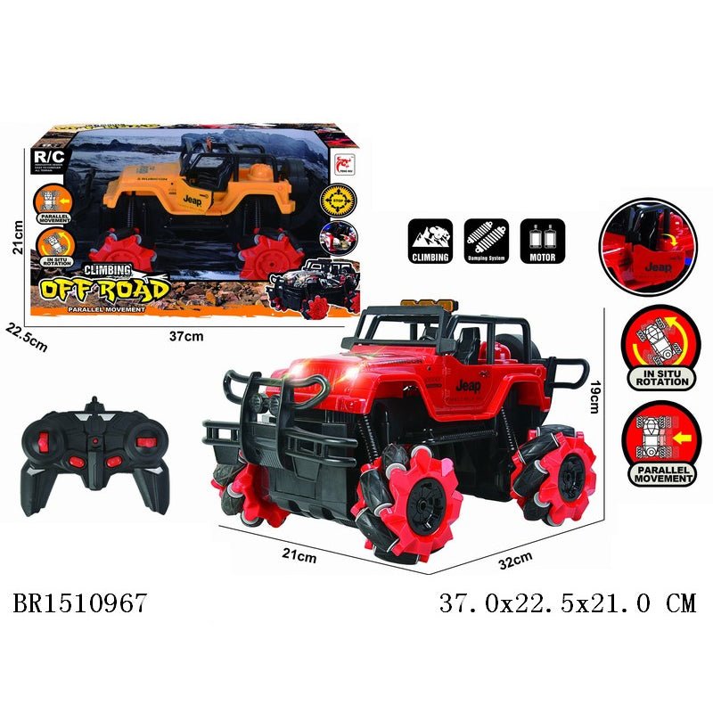 Off - Road Remote Control Jeep Assorted | 1 Pc - BLL - RC - 586A - 1 - Planet Junior