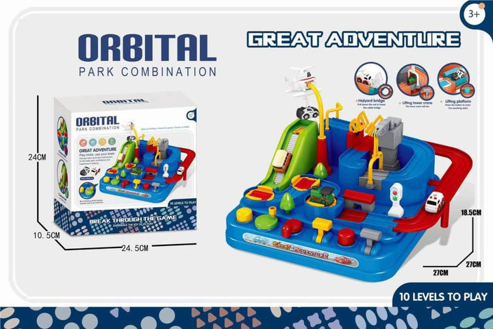 Orbital Obstacle Adventure Track Game for Little Racers - RTCT1 - Planet Junior