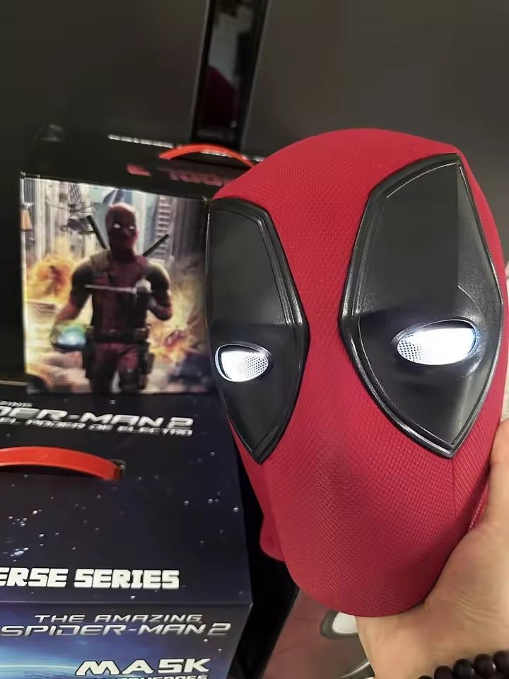 Original Remote Control Deadpool Face Mask with Eye Blink Action - AKT - D668 - 1 - Planet Junior