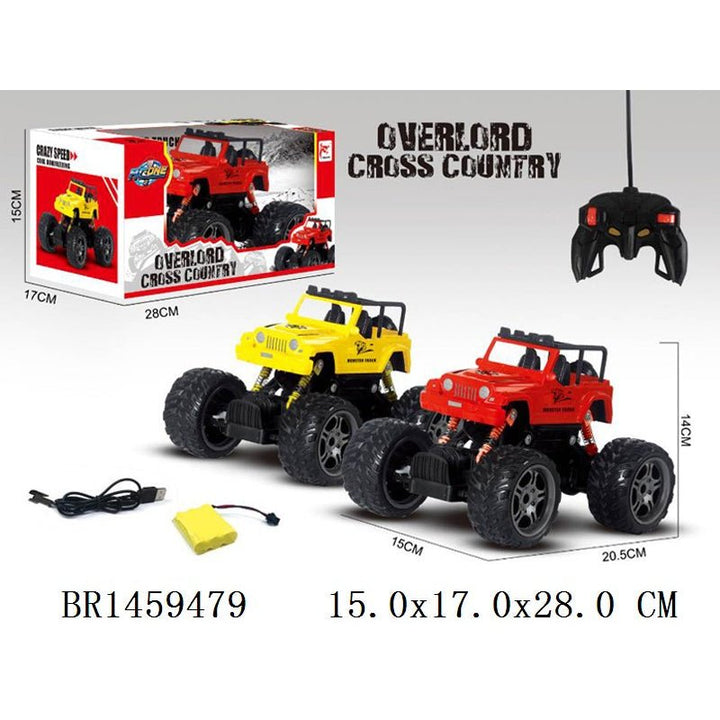 Over - Load Cross Country Remote Control Car - BLL - RC - 627FN - Planet Junior