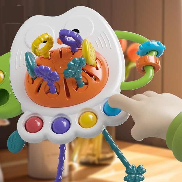 Owl Shaped Pull String Educational Ball for Kids - 368 - 30 - Planet Junior