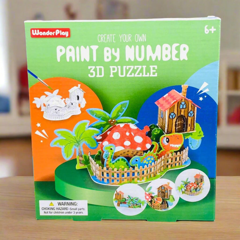 Paint By Number 3D Puzzle - ST21794 - Planet Junior