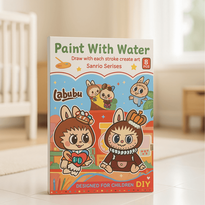 🎨Paint With Water – Magical No - Mess Watercolor Art Book - AS-011 - Planet Junior