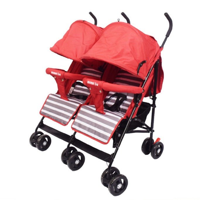 PeacefulPath Baby Twin Stroller - BLL - BG - 500S NEW - Planet Junior