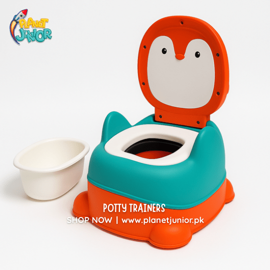 Penguin Theme Colorful Potty Seat - BLL-PT-064 - Planet Junior