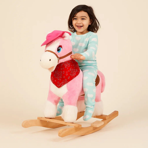 Pink Rocking Horse for Kids - BLL - RH - 20 - 11CAP(2011 - M) - Planet Junior