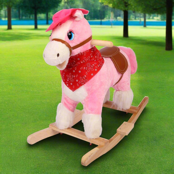 Pink Rocking Horse for Kids - BLL - RH - 20 - 11CAP(2011 - M) - Planet Junior