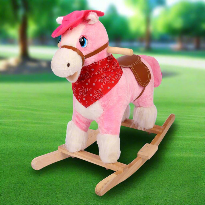 Pink Rocking Horse for Kids - BLL - RH - 20 - 11CAP(2011 - M) - Planet Junior