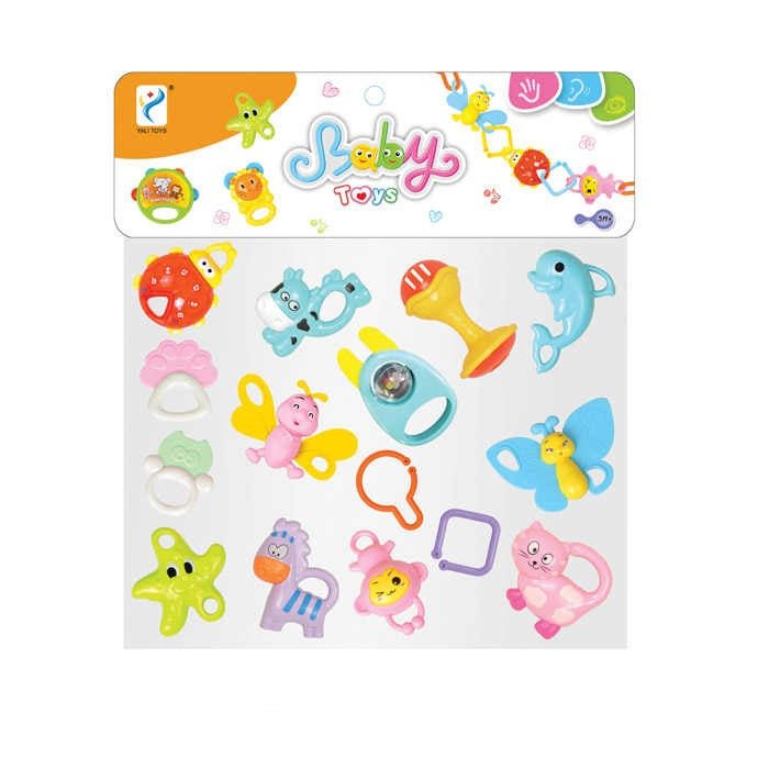 Playful Cartoon Rattle For Babies - BLL - RT - 2837 - Planet Junior