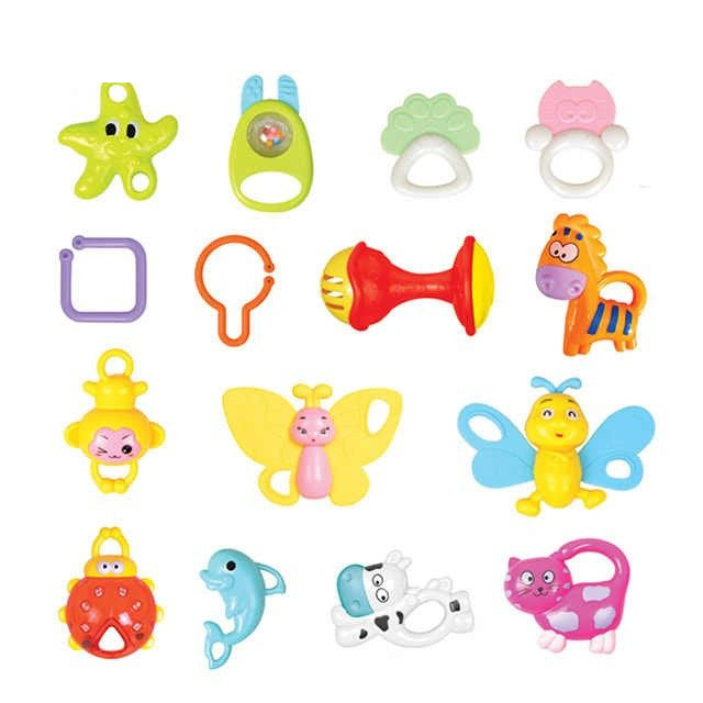 Playful Cartoon Rattle For Babies - BLL - RT - 2837 - Planet Junior