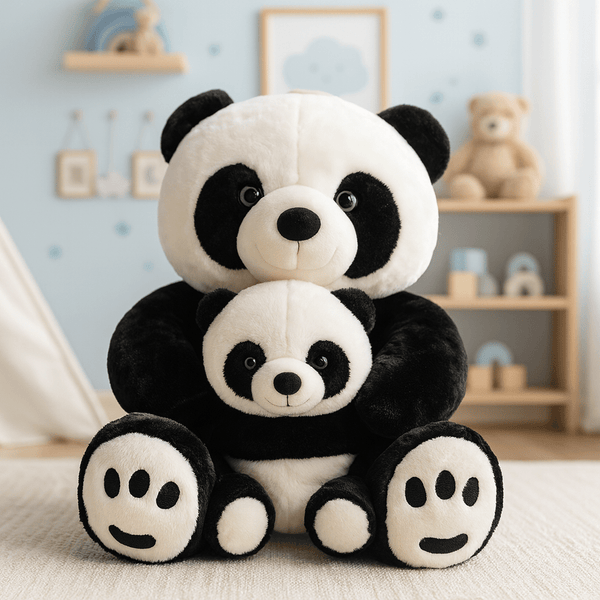 Plush Panda with Baby Panda - RS22732 - Planet Junior